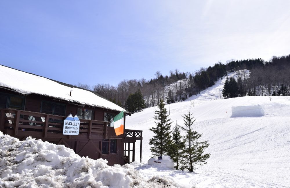 Picture of the Chalet at McCauley Mountain Ski Center.