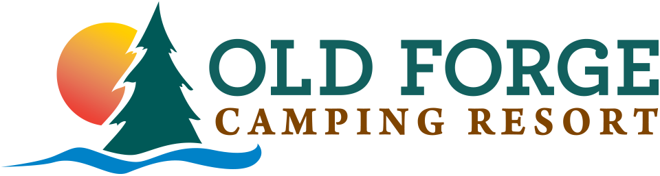 Old forge camping resort logo in color