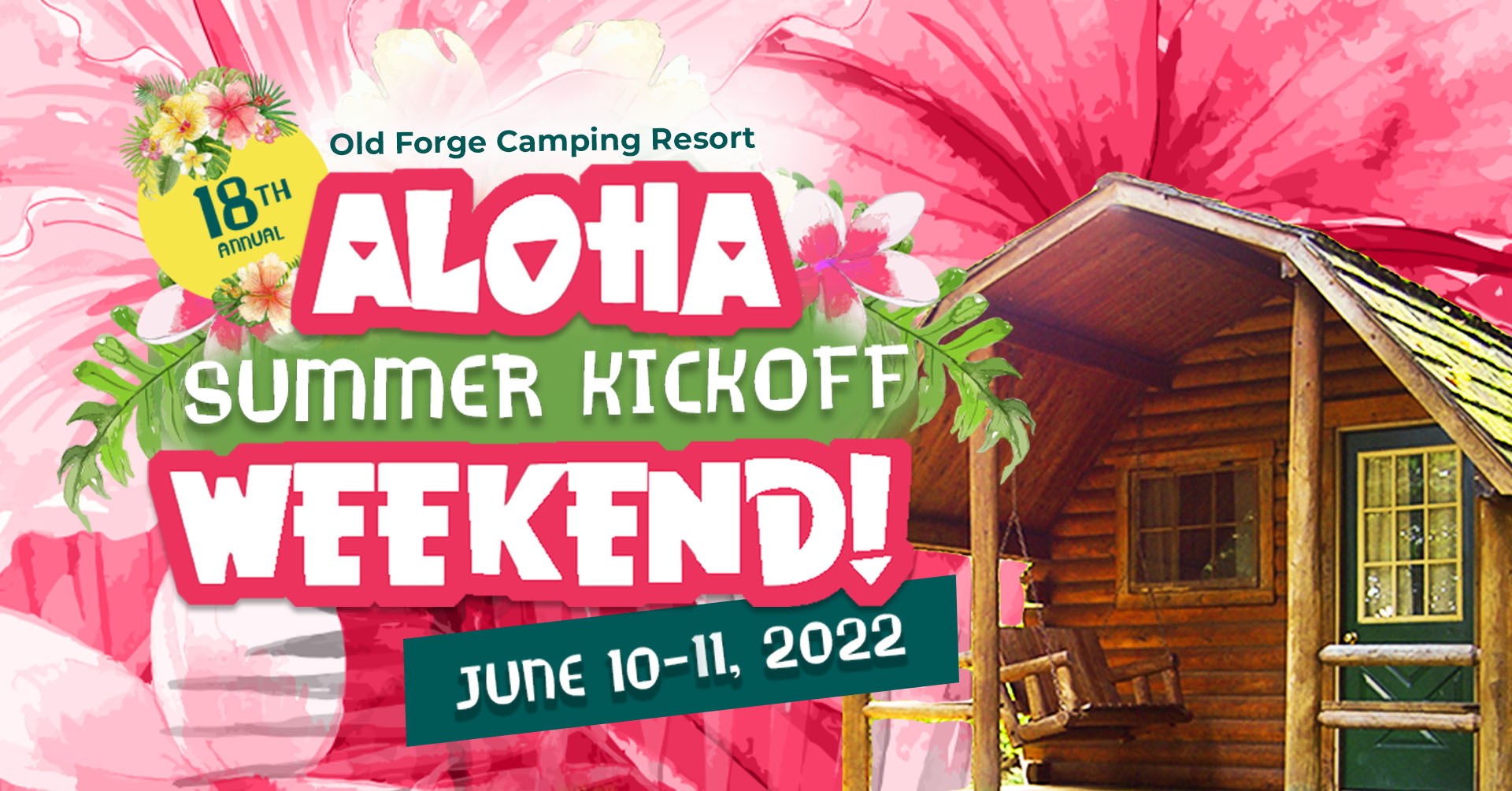 18th Annual Aloha Summer Kick-Off at Old Forge Camping Resort