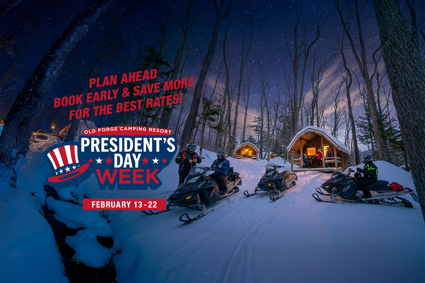 Presidents’ Week in Old Forge, NY