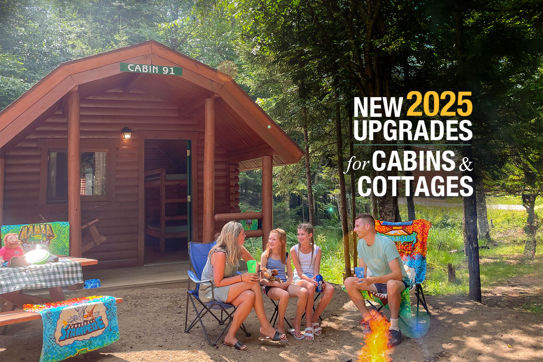 Deluxe Lakeview Cottages & Deluxe Cabins